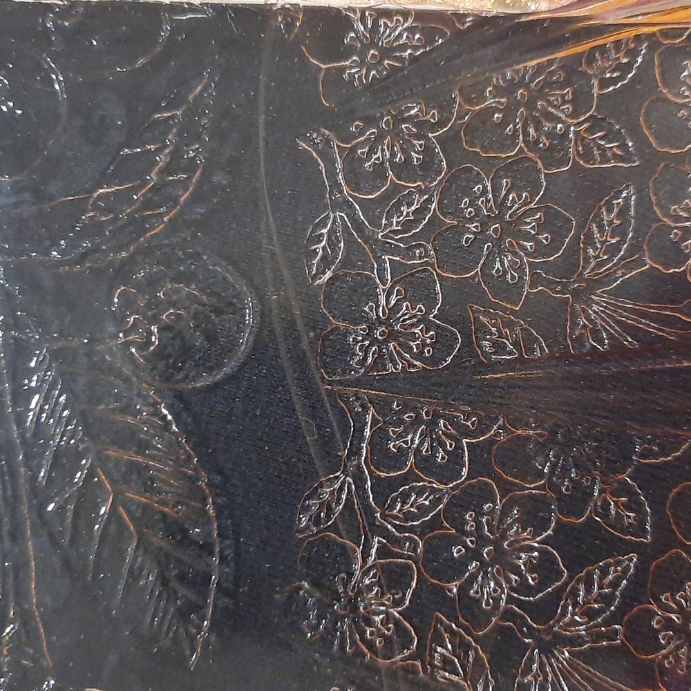 Pink depression glass divided platter - Picture 5 of 5